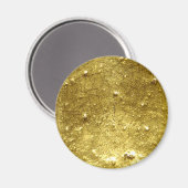 Gold Stone Magnet (Vorderseite/Rückseite)