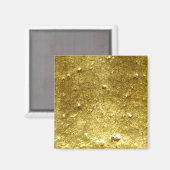 Gold Stone Magnet (Vorderseite/Rückseite)