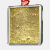 Gold Stone Silbernes Ornament (Links)