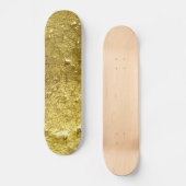 Gold Stone Skateboard (Vorderseite)