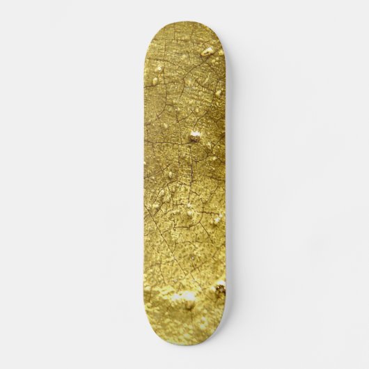 Gold Stone Skateboard (Vorderseite)