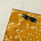 Gold Strandtuch (Beispiel)