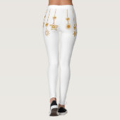 Gold String Ornaments Leggings (Rückseite)