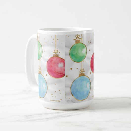 Gold Strings & Pretty Things - KidsArt for CHOC Kaffeetasse (Vorderseite Links)