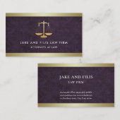 Gold stuft Gold des Visitenkarte (Vorne/Hinten)