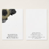 Gold Sun Imitate Fohlen Mandala Ohrring-Display-Ka (Vorne & Hinten)