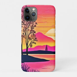 Gold Sunset Over Pink Lake Festival Case-Mate iPhone Hülle