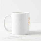 Gold Süßer Honig Träufelt Sonne Kaffeetasse (Links)