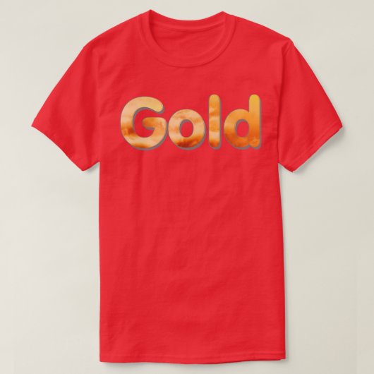 Gold T-Shirt (Design vorne)