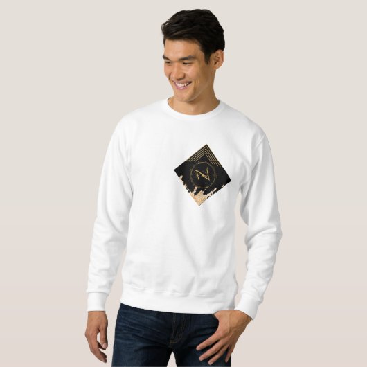 Gold T-Shirt Design Sweatshirt (Vorne ganz)