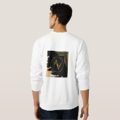 Gold T-Shirt Design Sweatshirt (Schwarz voll)