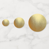 Gold Table Confetti Konfetti (Rückseiten)