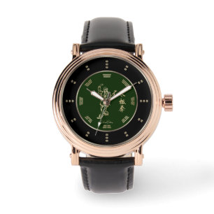 Gold Tai Chi Chuan Luxury Armbanduhr
