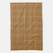 Gold Tartan Küchentücher (Vertikal)