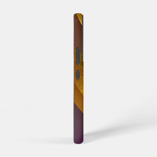 Gold Teal Abstract Art Samsung Galaxy Hülle (Rechte Seite)