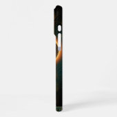 Gold Teal iPhone 16 Pro Max Case | Mystical Snake Hülle (Linke Seite)