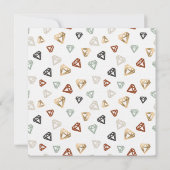 Gold Terracotta & Minze Green Color Palette Card Einladung (Rückseite)