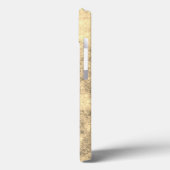 Gold Texture Believe Case-Mate iPhone Hülle (Rückseite / Links)