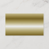 GOLD TEXTURE VISITENKARTE (Rückseite)
