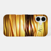 Gold Texturiert iPhone 16 Hülle (Rückseite (Horizontal))