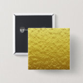 Gold Texturmuster (Luxuriöses Goldenes Glühen) Button (Vorne & Hinten)