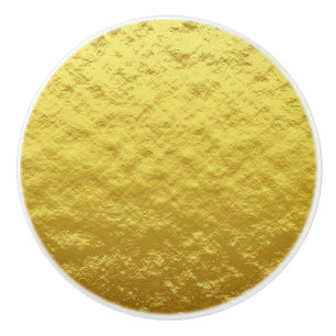 Gold Texturmuster (Luxuriöses Goldenes Glühen) Keramikknauf