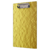 Gold Texturmuster (Luxuriöses Goldenes Glühen) Klemmbrett (Links)