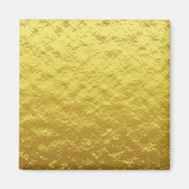 Gold Texturmuster (Luxuriöses Goldenes Glühen) Magnet