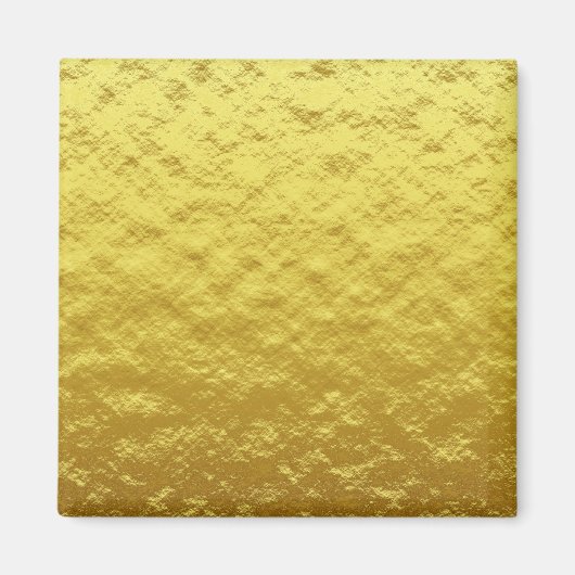 Gold Texturmuster (Luxuriöses Goldenes Glühen) Magnet (Vorne)
