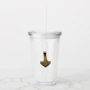 Gold Thammer Acryltumbler Acryltrinkbecher