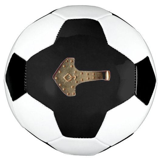 Gold Thammer Black Fußball (Gedreht)