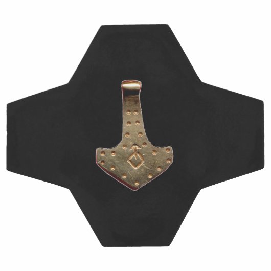 Gold Thammer Black Fußball (Flach)