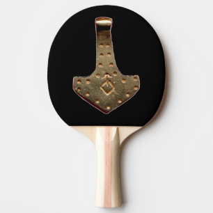 Gold Thammer Black Ping Pong Paddel Tischtennis Schläger