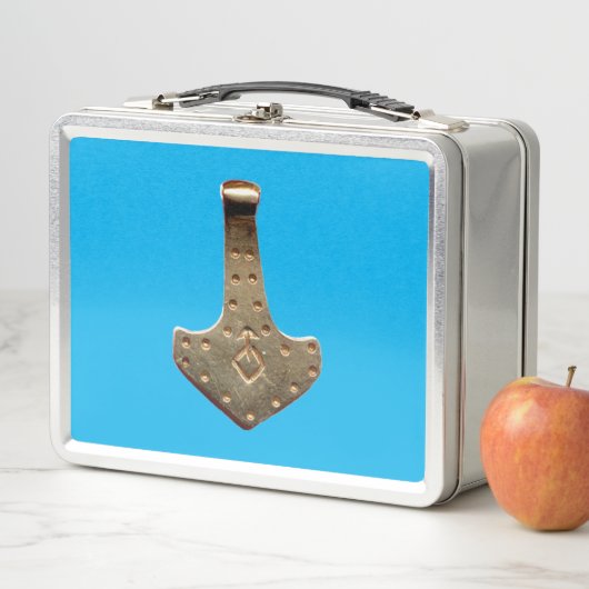 Gold Thammer blauer Lunchbox (Beispiel)