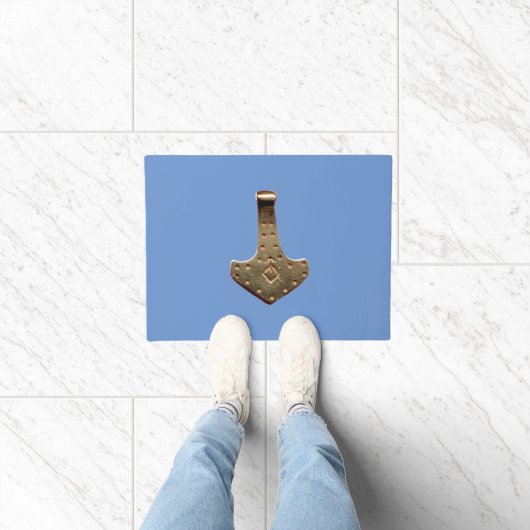 Gold Thammer Blue Doormat Fußmatte (Indoor)