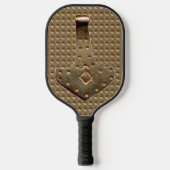 Gold Thammer Gold Indent Pickleball Paddel Pickleball Schläger (Vorderseite)