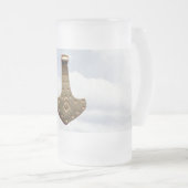 Gold Thammer mattierte Tasse (VorderseiteRechts)