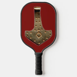 Gold Thammer Red Black Pickleball Paddel Schläger