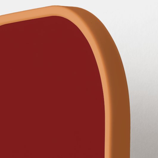 Gold Thammer Rot-Bräune-Paddel Pickleball Schläger (Linke Seite)