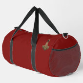 Gold Thammer Rotduffeltasche Duffle Bag (Rechte Ecke)