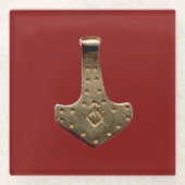 Gold Thammer Rotglas Untersetzer (Vorderseite)