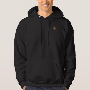 Gold Thammer schwarz gekleidetes Sweatshirt