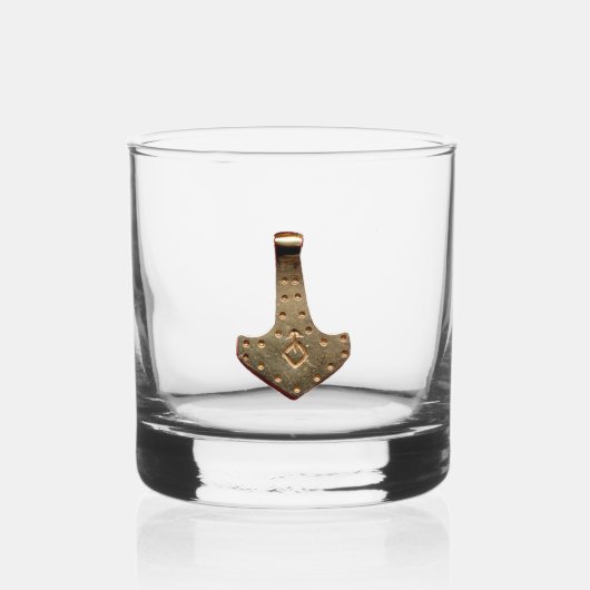 Gold Thammer Stein Glas (Vorderseite)