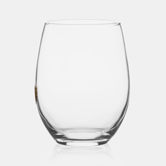 Gold Thammer Wein Glas (Links)