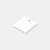 Gold Thammer weiße Notizblöcke Post-it Klebezettel (angewinkelt)