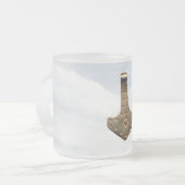 Gold Thammer Wolken mattierte Tasse (Vorderseite Links)