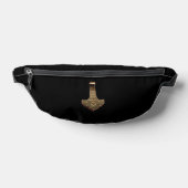 Gold Thor Hammer Black Fanny Pack Bauchtasche (Ablage )