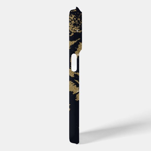 Gold Tiger Black Design Case-Mate iPhone Hülle (Rückseite / Rechts)