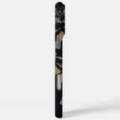 Gold Tiger Black Design Case-Mate iPhone Hülle (Rückseite / Rechts)