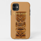 Gold Tiki Skulptur Thunder_Cove Case-Mate iPhone Hülle (Rückseite)